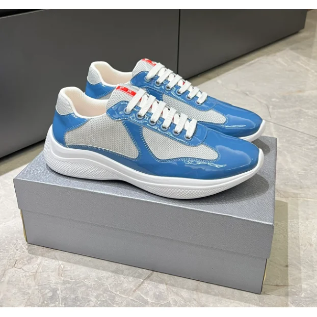 Prada Prada Runners Blue/White/Grey Sneakers Blue