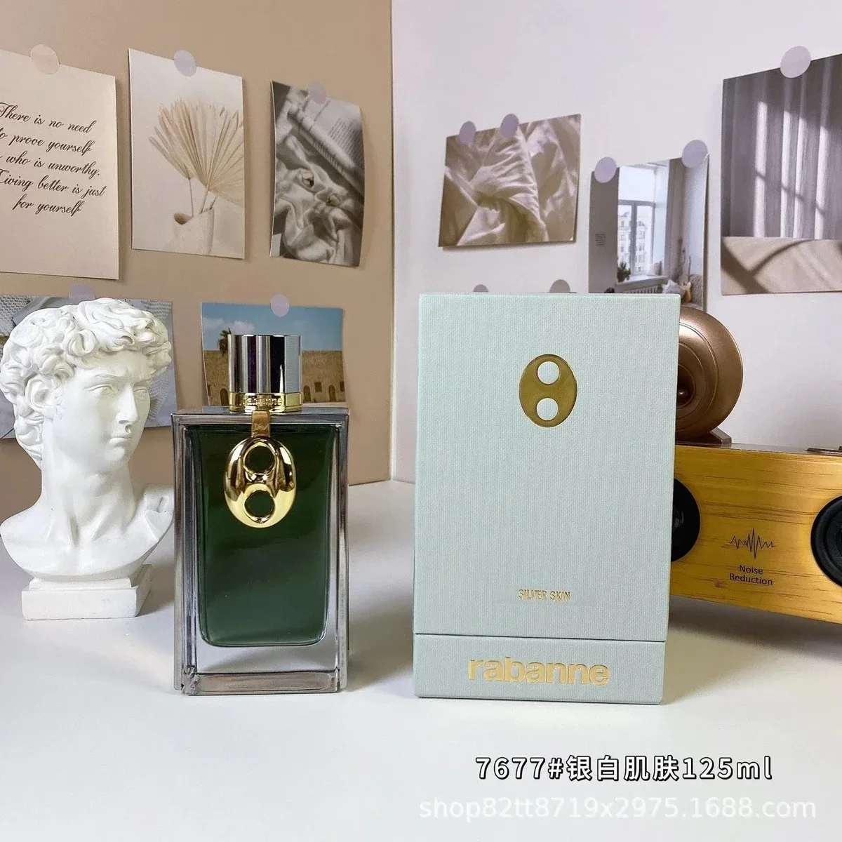 Paco Rabanne Rabanne Silver Skin 125ml Perfume Green