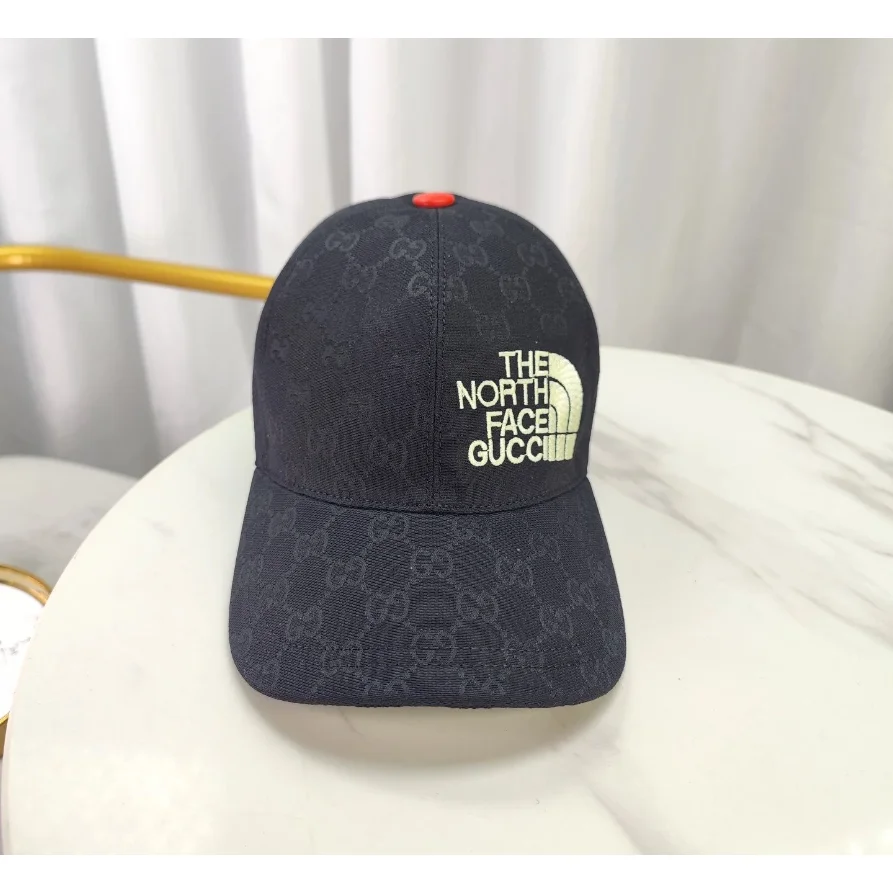 Gucci Gucci The North Face Gucci Cap Navy Navy - 1
