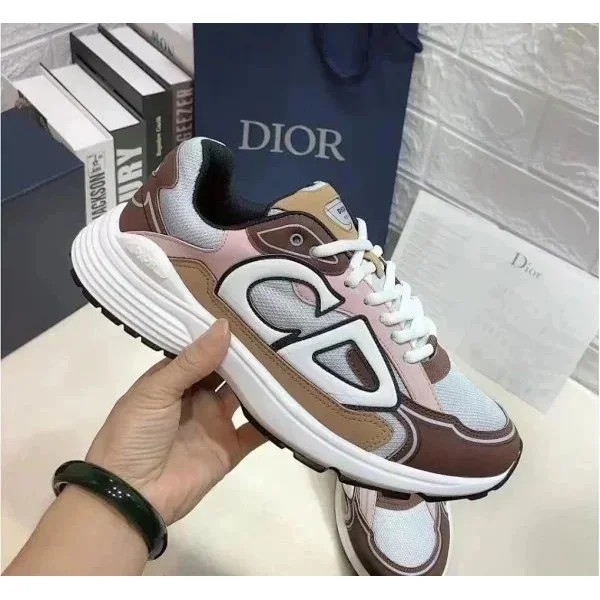 Dior Dior Lady Dior '19 Beige/Sand Sneakers Beige - 1