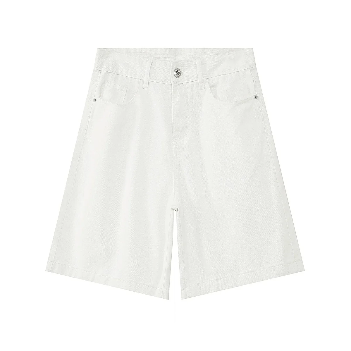 Other White Denim Shorts White - 1
