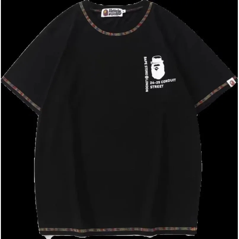 A Bathing Ape A Bathing Ape BAPE STA Black T-Shirt Black - 1