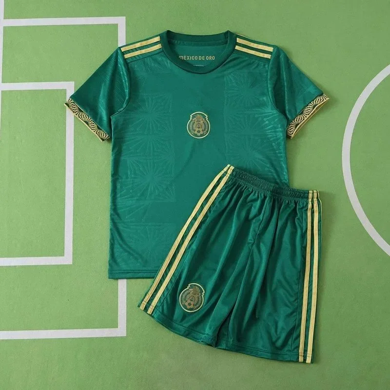 Adidas Adidas Mexico De Oro Classic Football Jersey & Shorts Set Green - 1