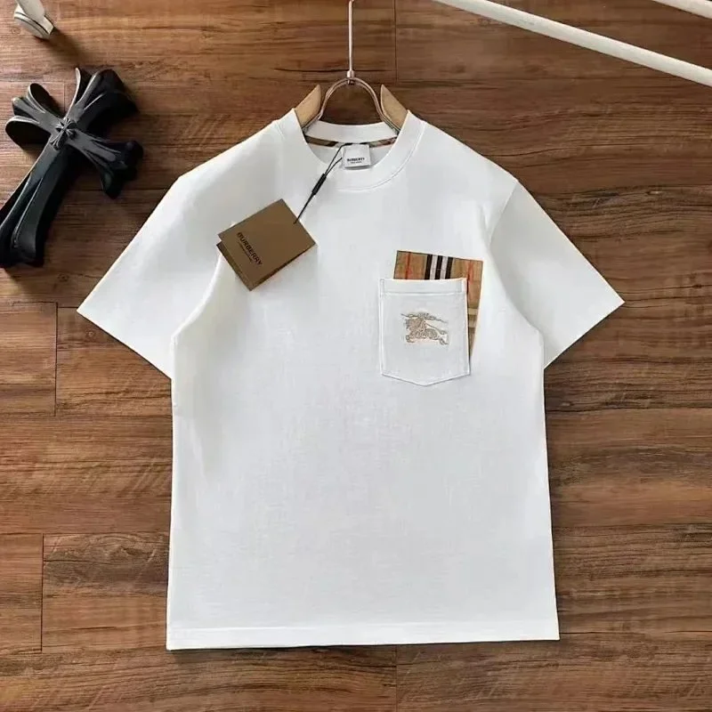Burberry Burberry White Classic Logo T-Shirt White - 1
