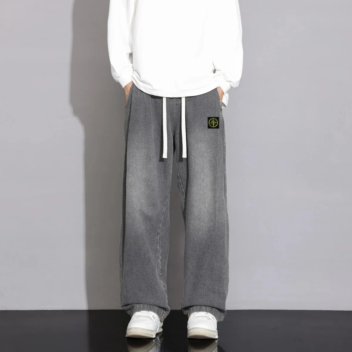 Stone Island Stone Island E-1 Black Track Pants Black