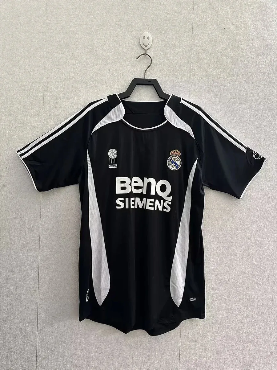 Adidas Adidas Real Madrid Black Away Jersey 0607 Black - 1