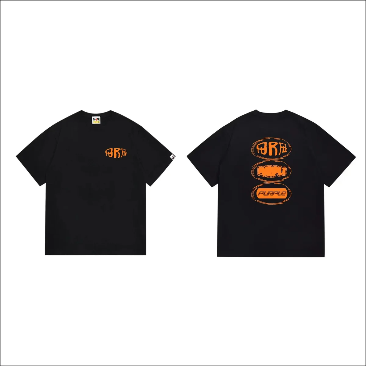 A Bathing Ape A Bathing Ape BAPE STA 1017 Black T-Shirt Black - 1