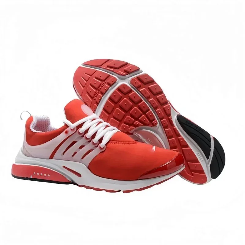Nike Nike Air Presto White/Red Running Sneaker Red