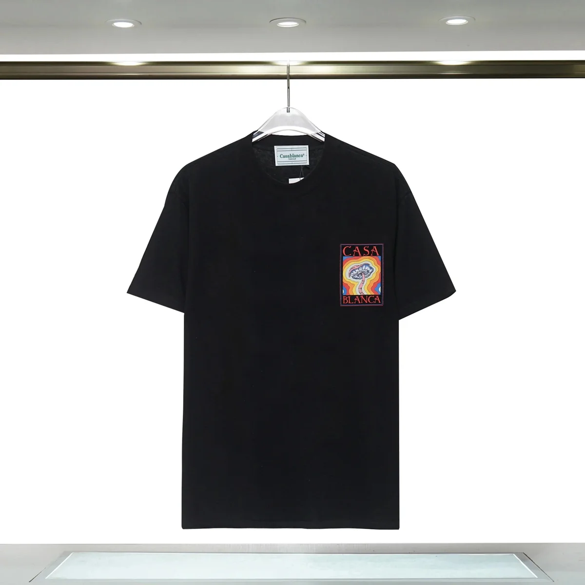 Casablanca Casablanca Casa Blanca Black T-Shirt Black - 1