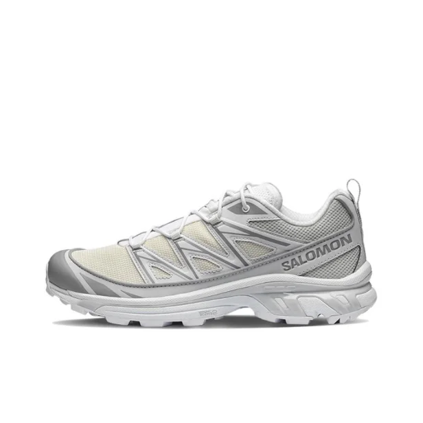 Salomon Salomon XT-6 White/Grey Trail Running Sneakers White