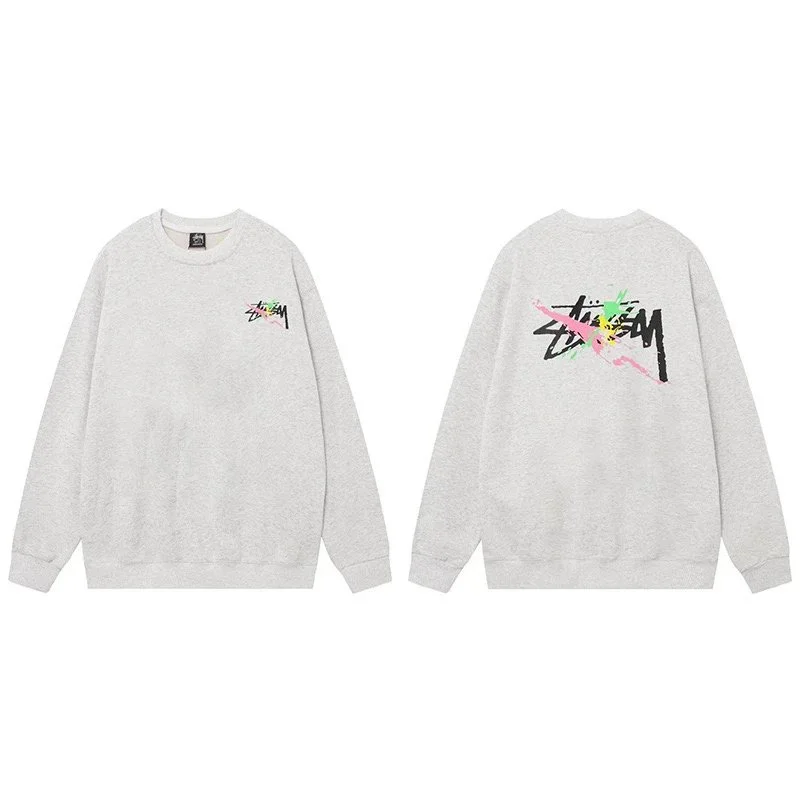Stussy Stussy Stüssy Bear Grey Hoodie Grey - 1