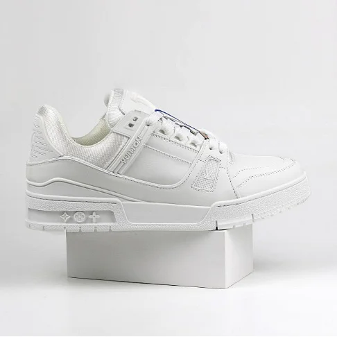 Louis Vuitton Louis Vuitton LV Trainer Triple White Sneakers White