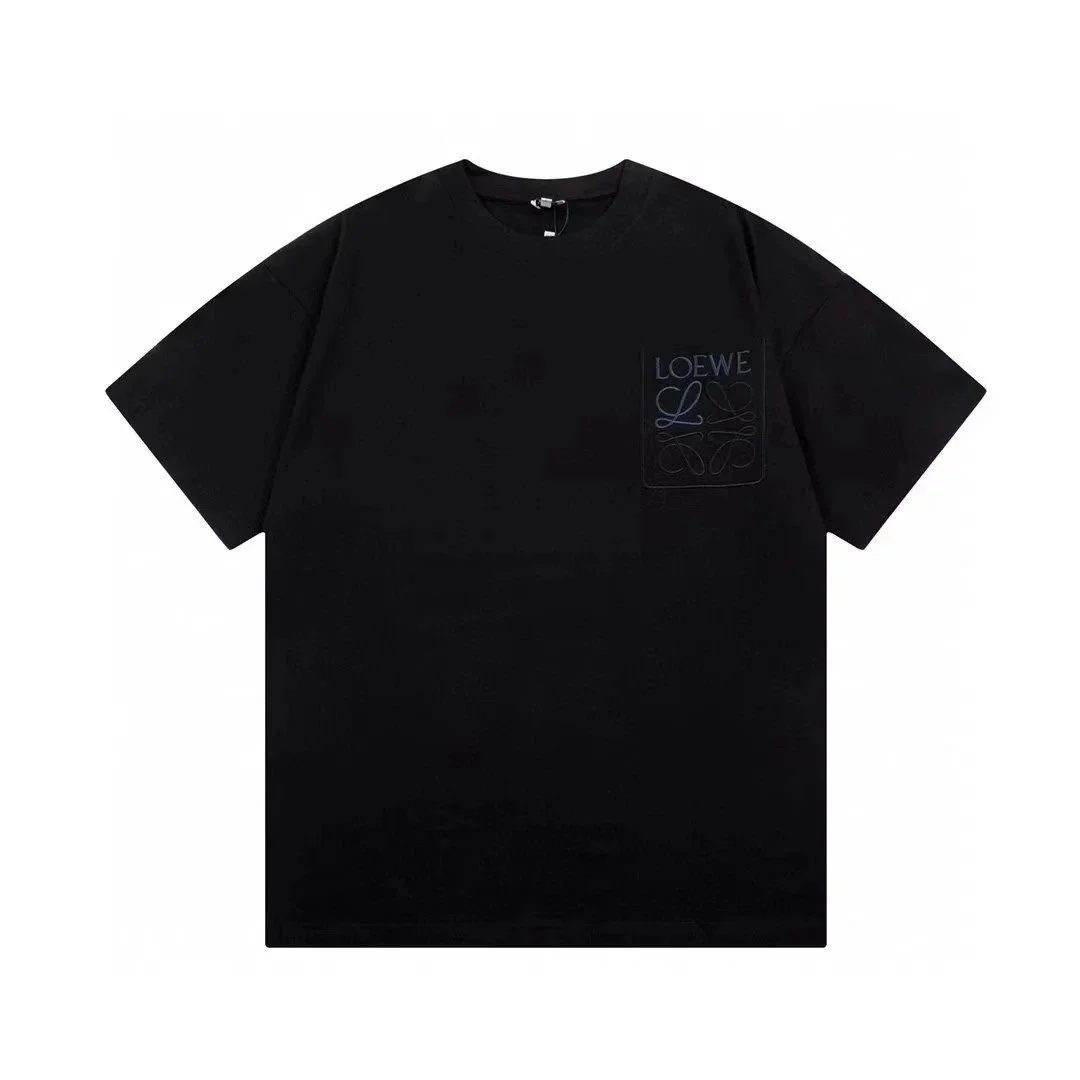 Loewe Loewe Anagram Black T-Shirt Black - 1