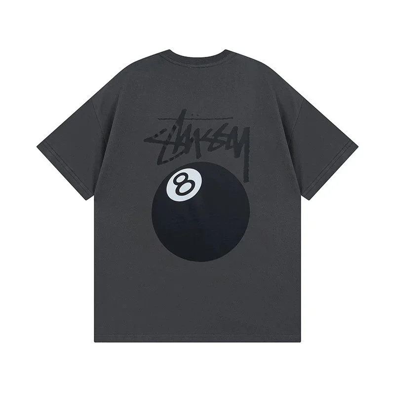 Stussy Stussy Stüssy 8 Ball T-Shirt 850深灰 T-Shirts Grey - 1