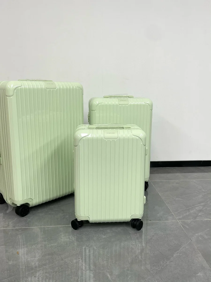 Rimowa Mint Green Hard Shell Luggage Set