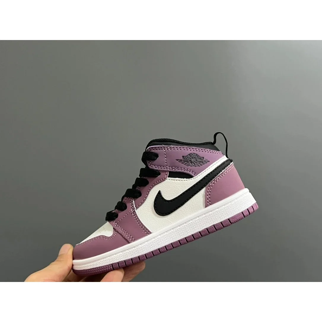 Jordan Jordan Air Jordan 1 BB-05 Purple/White/Black Sneakers Purple