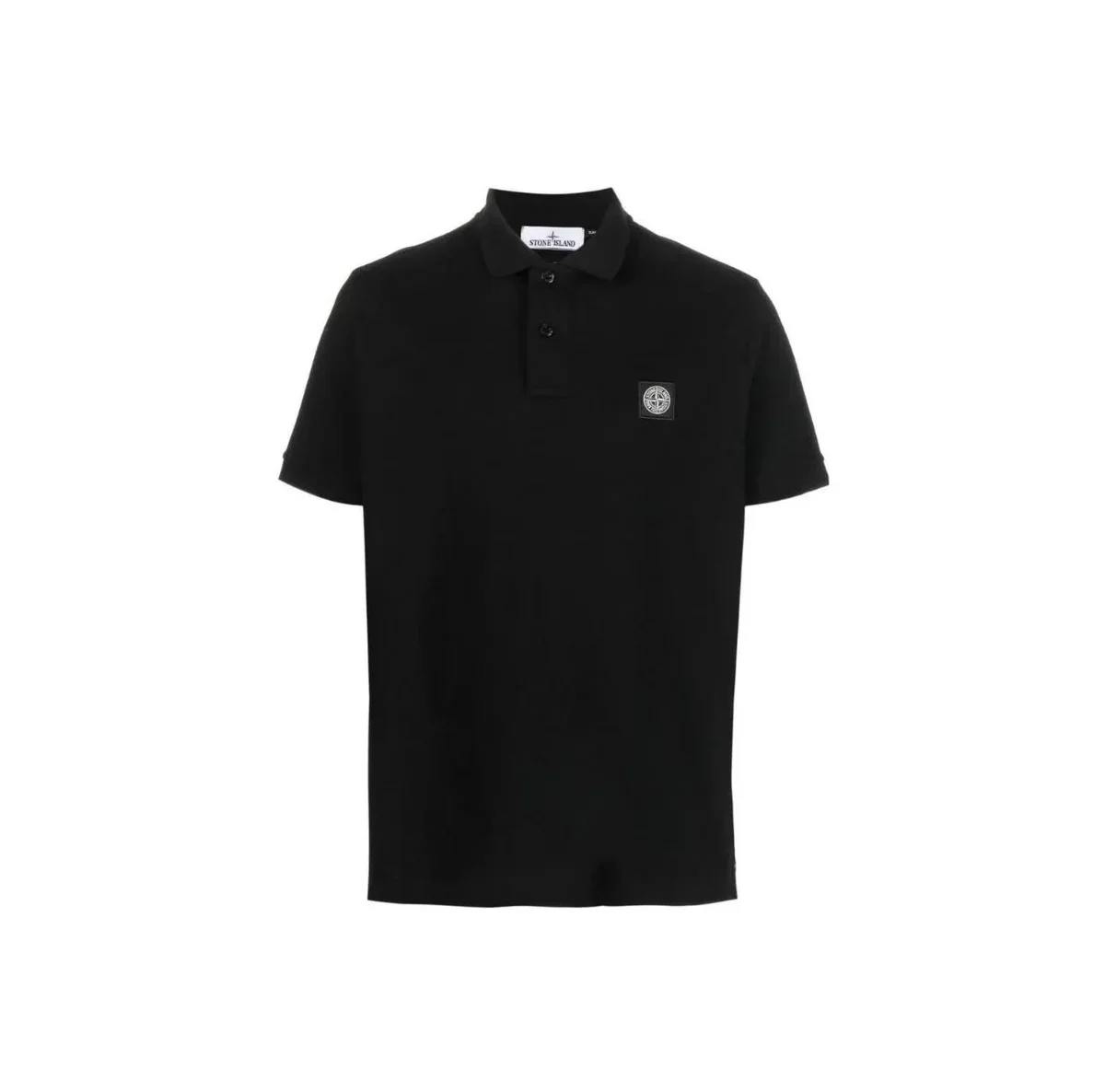 Stone Island Stone Island Black Classic Polo Shirt Black