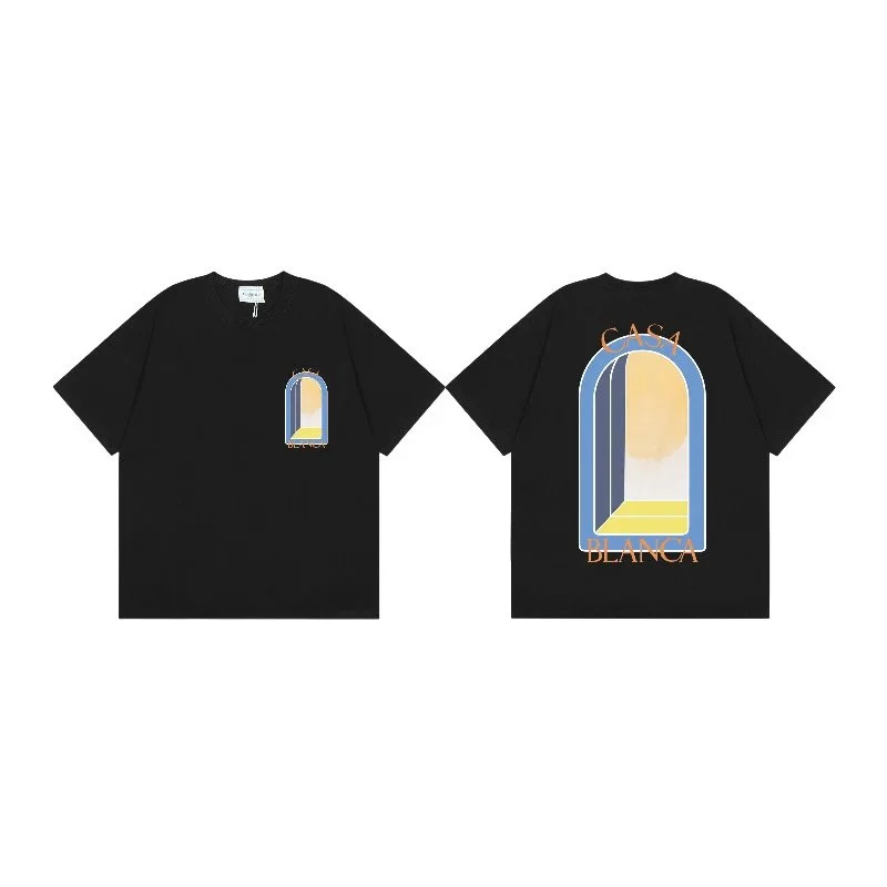 Other Black Casa Blanca Graphic T-Shirt Black - 1