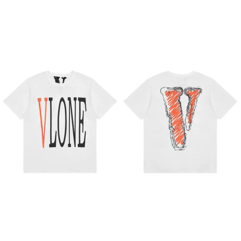 VLONE VLONE White V Logo T-Shirt White - 1