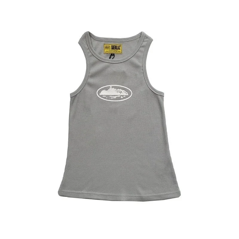 Other Tank Top 5092 Grey Solid Underwear Grey - 1