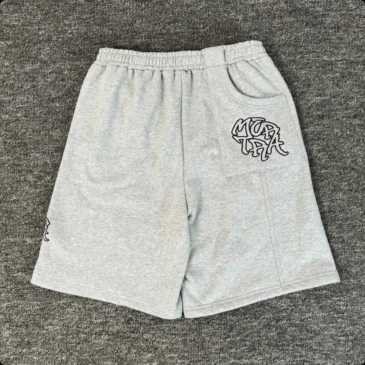 Other Heather Grey Logo Sweat Shorts Grey - 1