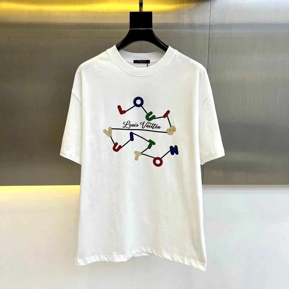 Louis Vuitton Louis Vuitton Monogram Multicolor Graphic T-Shirt White