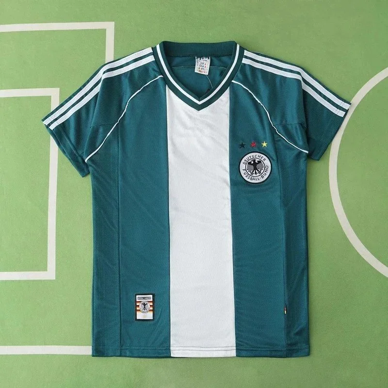 Other Germany Football Jersey Green/White Sporty Soccer Top Green - 1