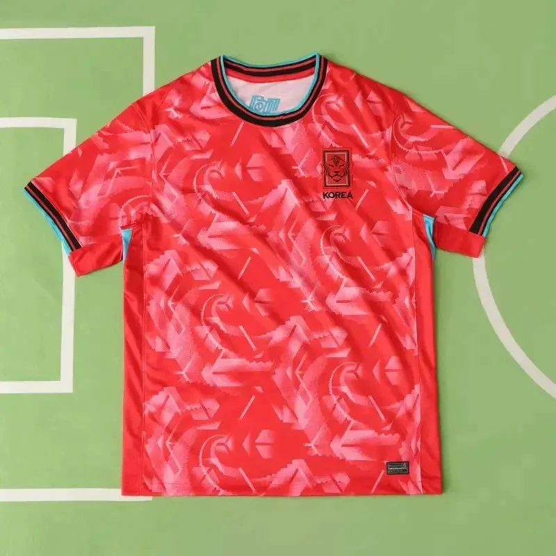 Other Korea National Team Jersey Red Sporty Shirt Red - 1