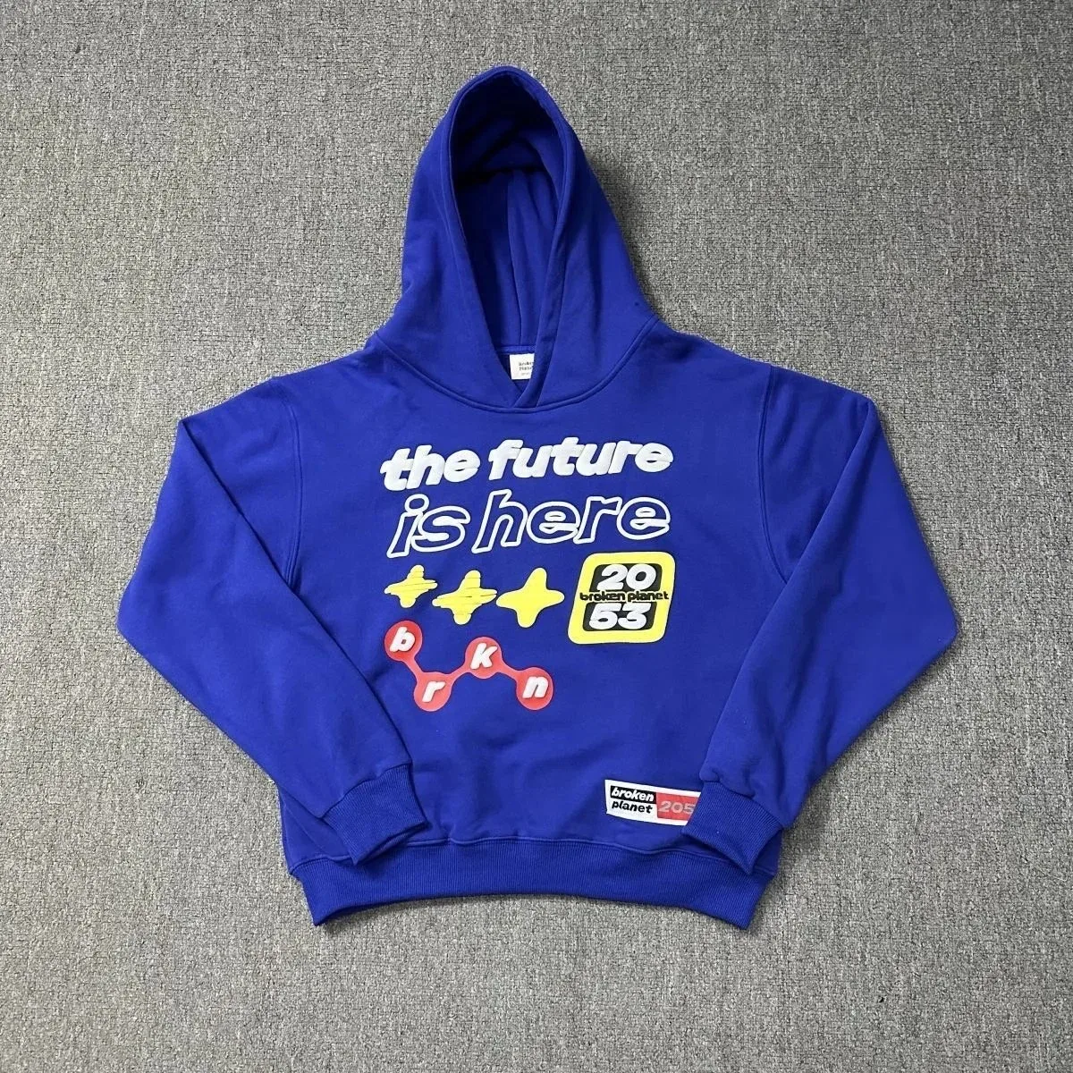 Broken Planet Broken Planet Market Blue Hoodie Blue - 1