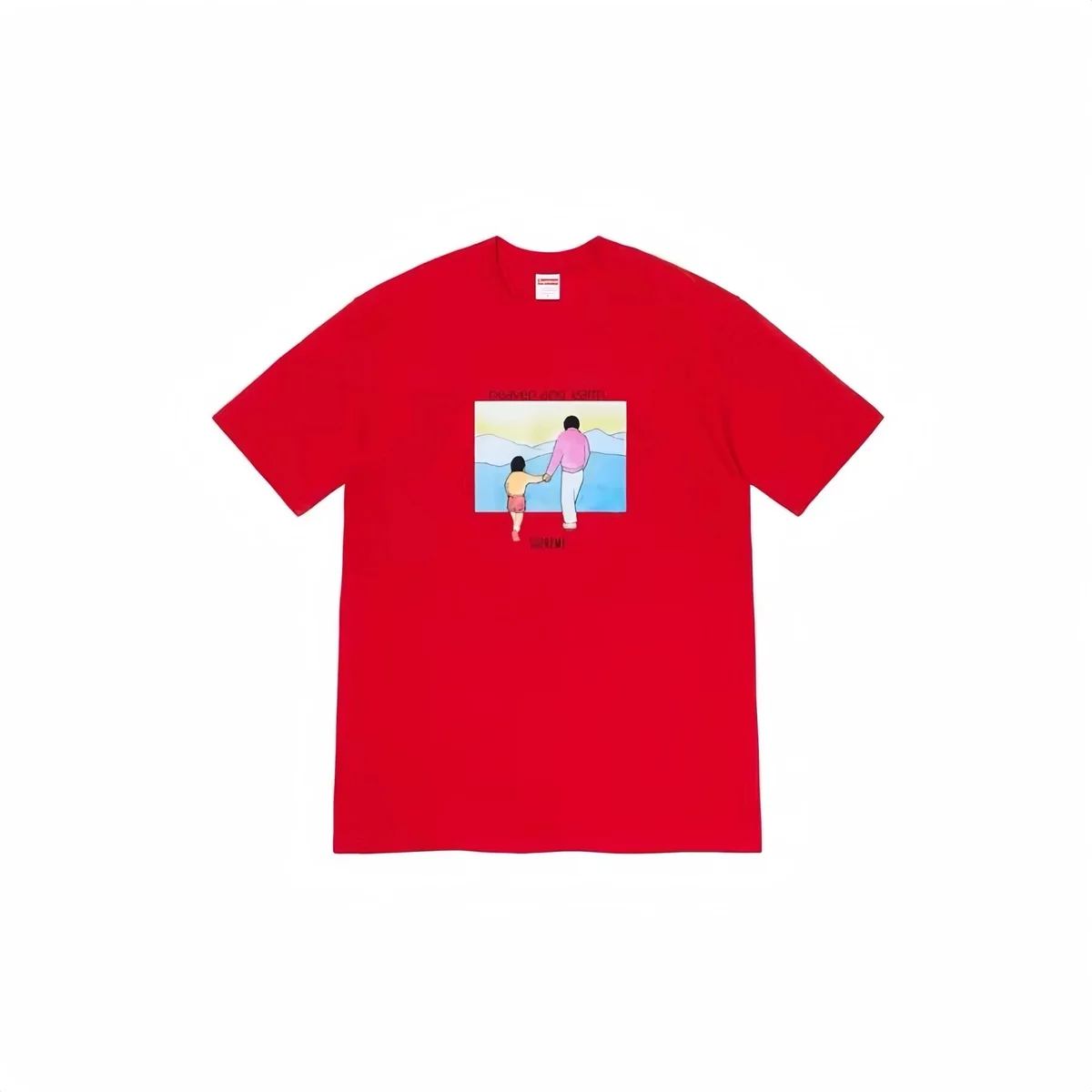 Supreme Supreme Red 'Father & Son' T-Shirt Red - 1