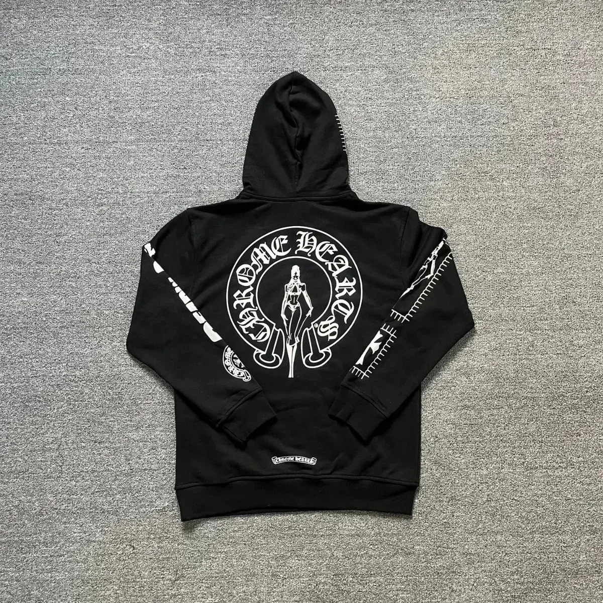 Chrome Hearts Chrome Hearts CH Black Hoodie Black