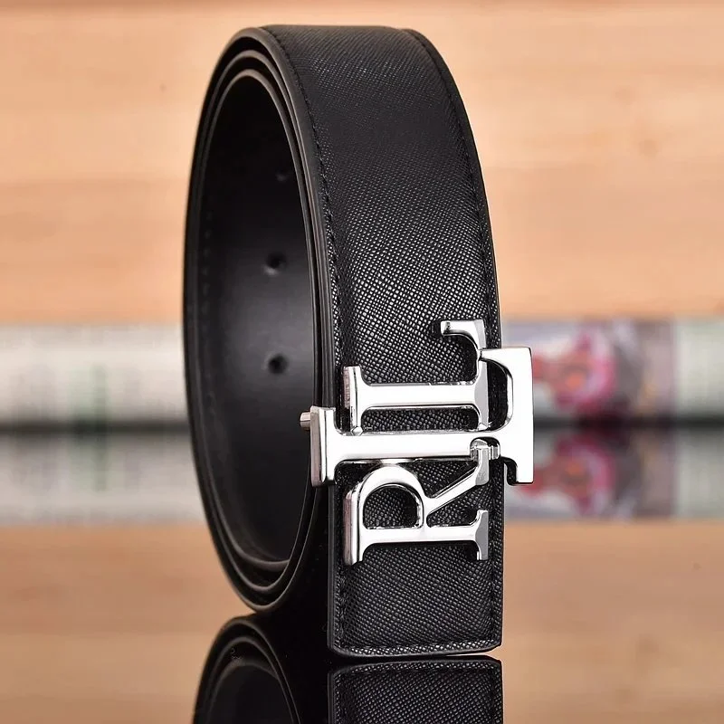 Polo Ralph Lauren Ralph Lauren Black RL Logo Belt Black - 1
