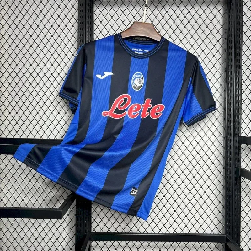 Joma Joma Blue/Black Striped Soccer Jersey Blue - 1