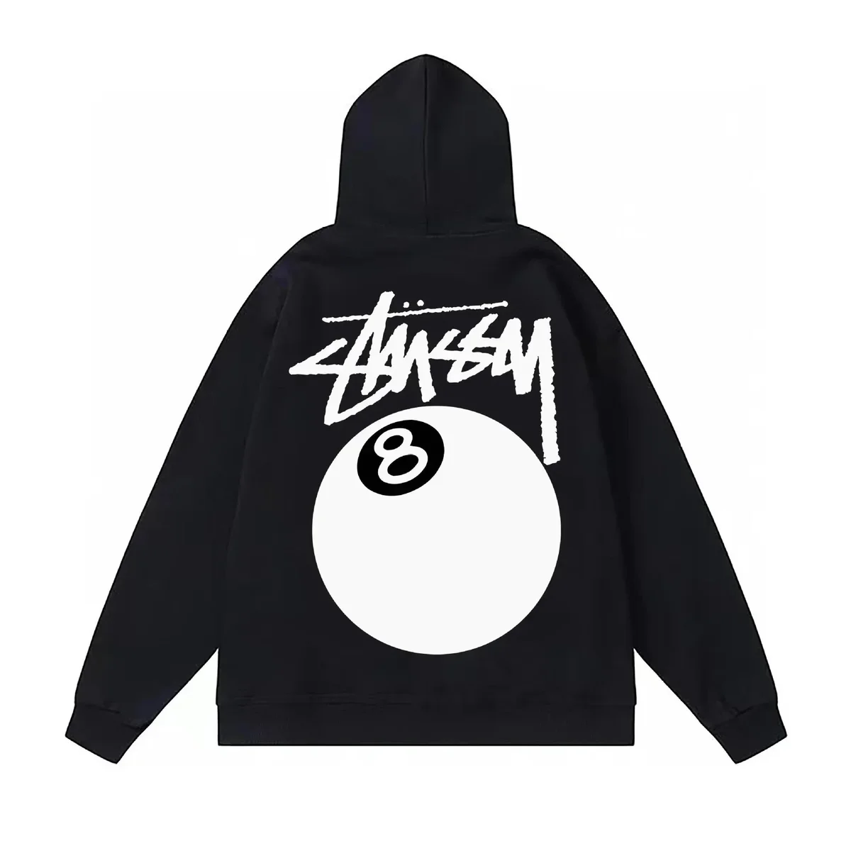Stussy Stussy Black 8-Ball Hoodie Black - 1