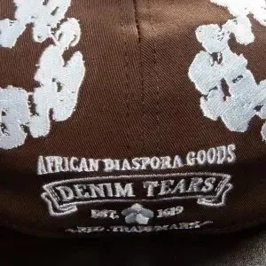 Other African Diaspora Goods Denim Tears TH4 Cap Brown - 1