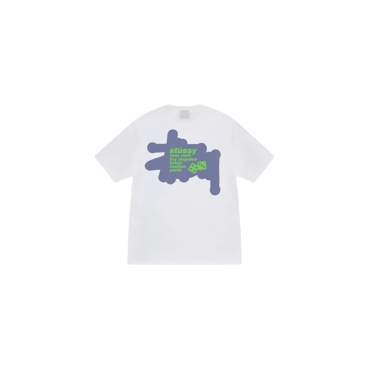 Stussy Stüssy Stüssy T-Shirt White Solid T-Shirt White - 1
