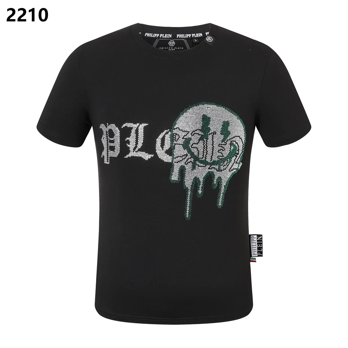Philipp Plein Philipp Plein PL Logo Black T-Shirt Black - 1