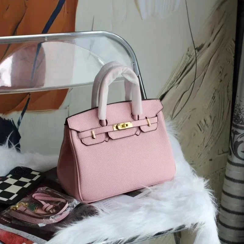 Hermès Hermès Birkin Light Pink Leather Handbag Pink