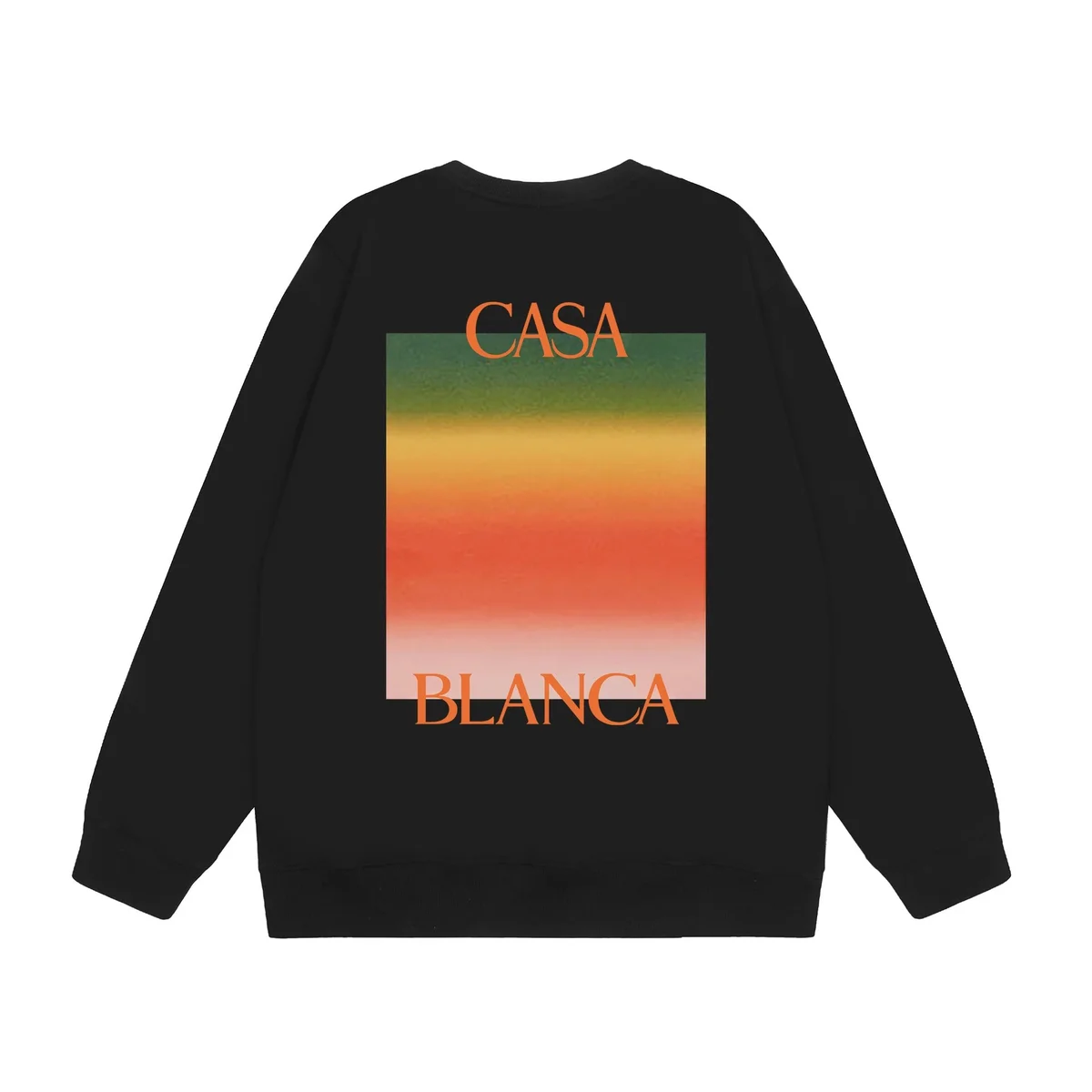 Casablanca Casa Blanca Graphic Sweatshirt Black Black - 1
