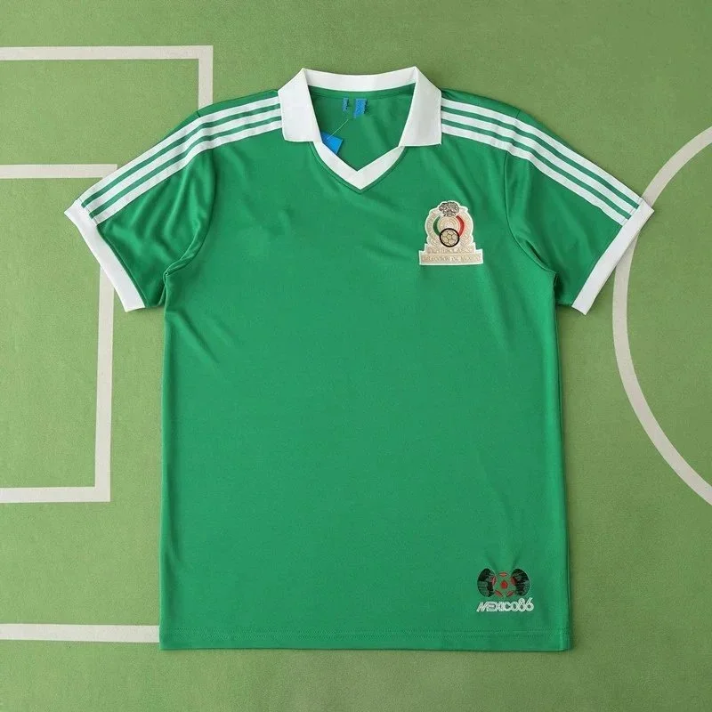 Adidas Adidas Classic Football Mexico 86 Jersey Green Green