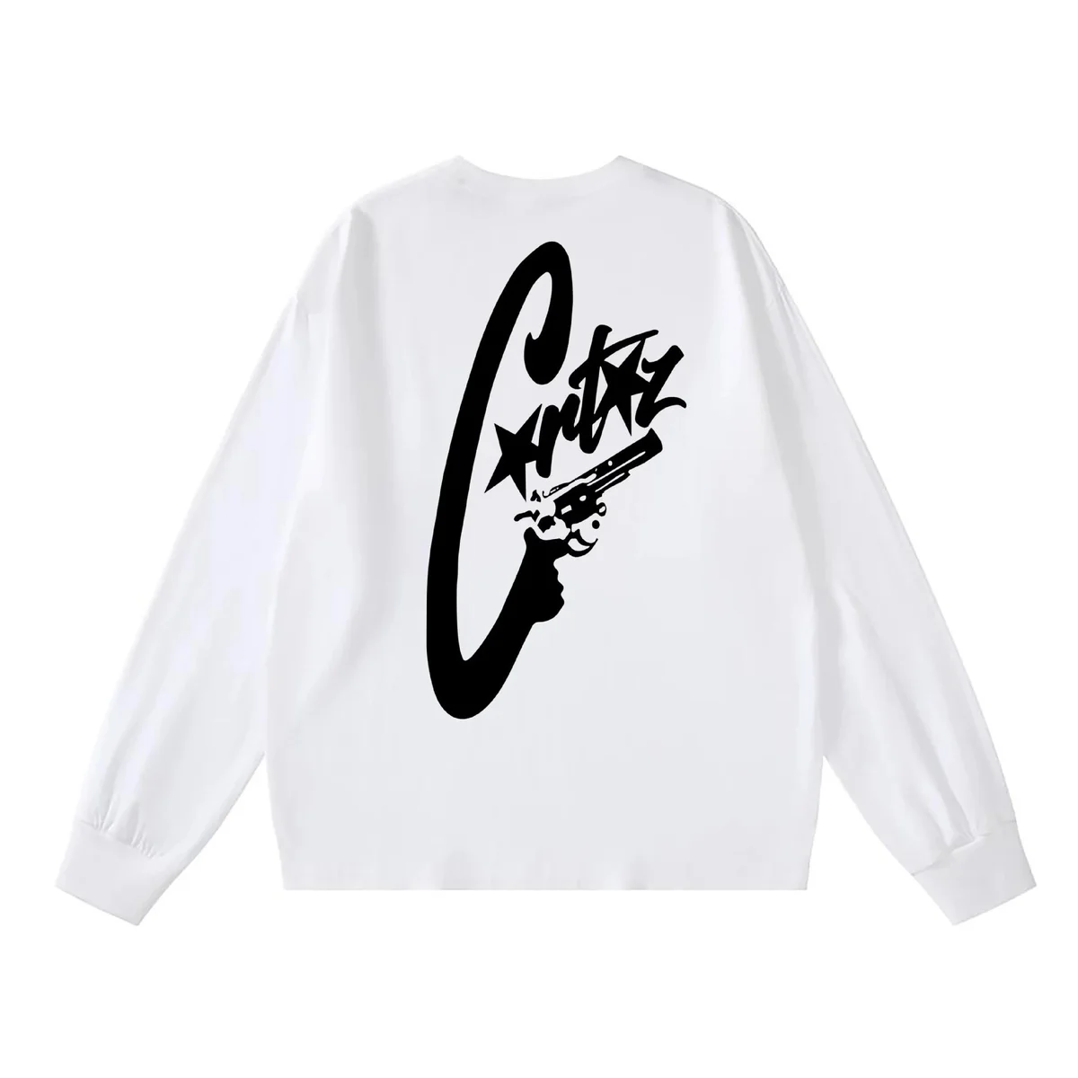 Corteiz Corteiz RTW Long Sleeve T-Shirt White White - 1