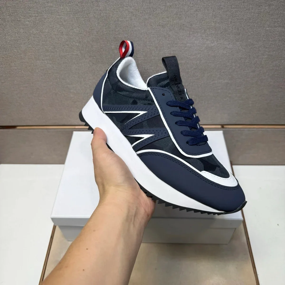 Tommy Hilfiger Tommy Hilfiger Classic Logo Navy Camo Sneakers Navy - 1