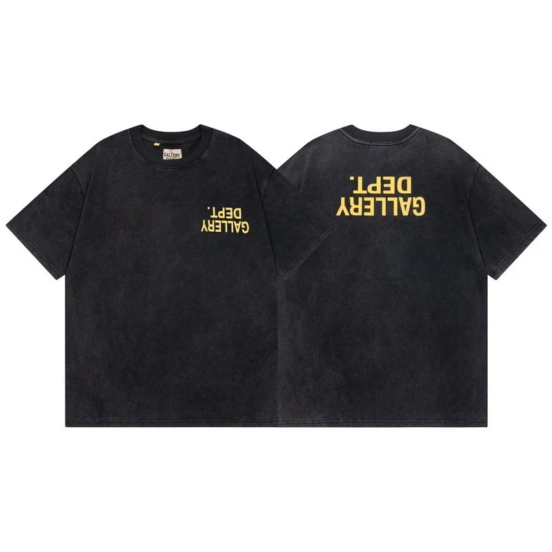 Gallery Dept. Gallery Dept. G91水洗黑 Art That Kills T-Shirt Black - 1