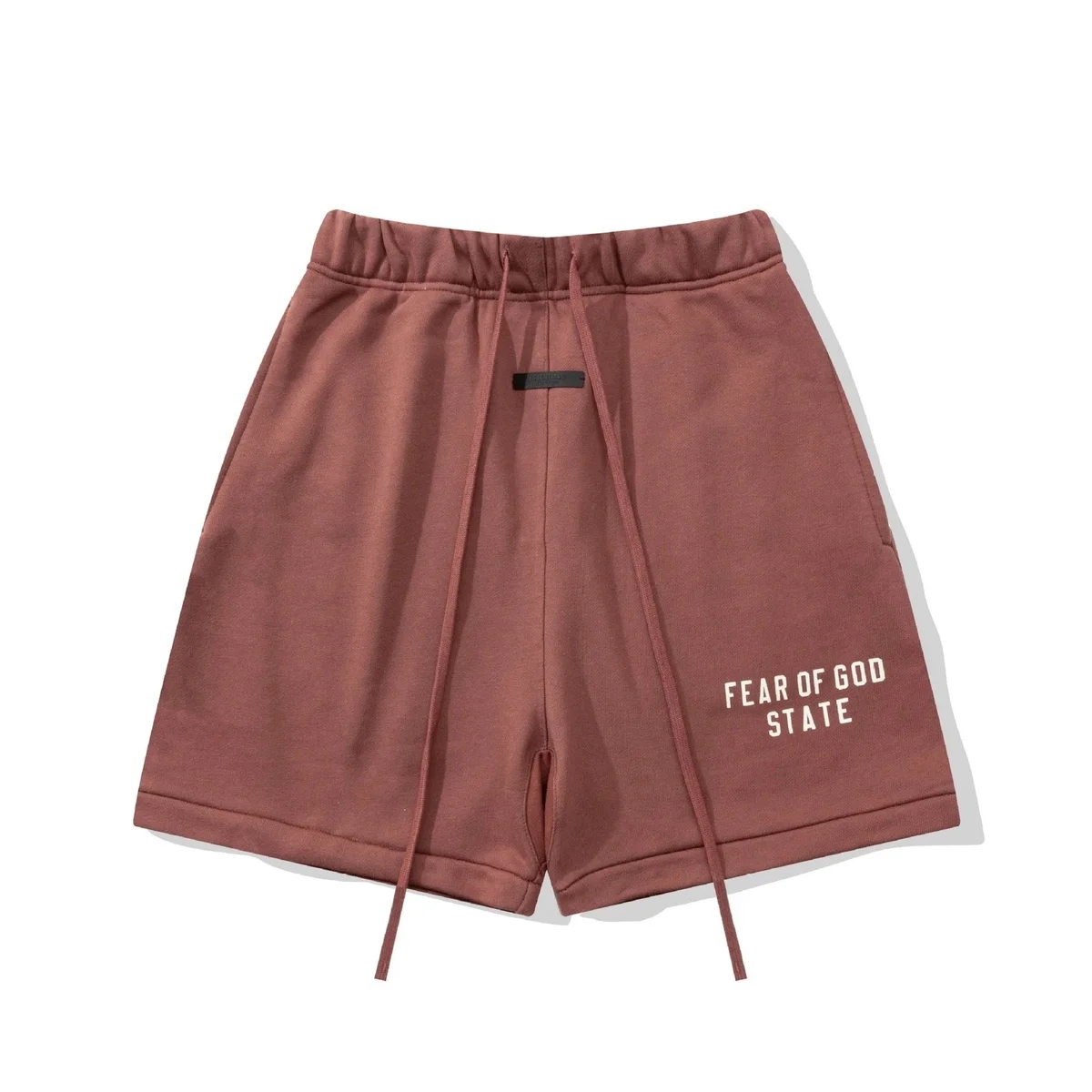 Fear of God Fear of God Essentials Russet Shorts Brown