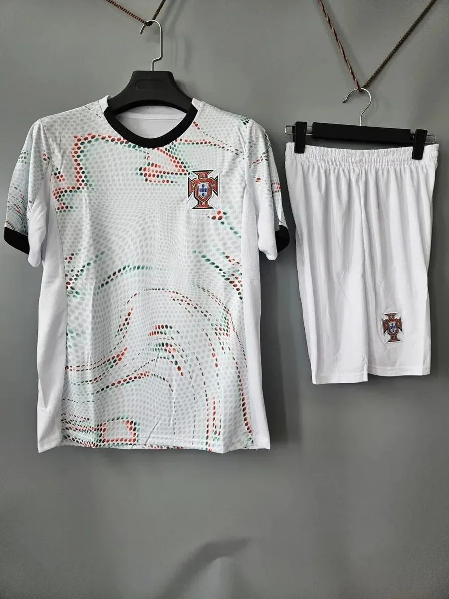 Other Portugal Away White Football Kit White - 1