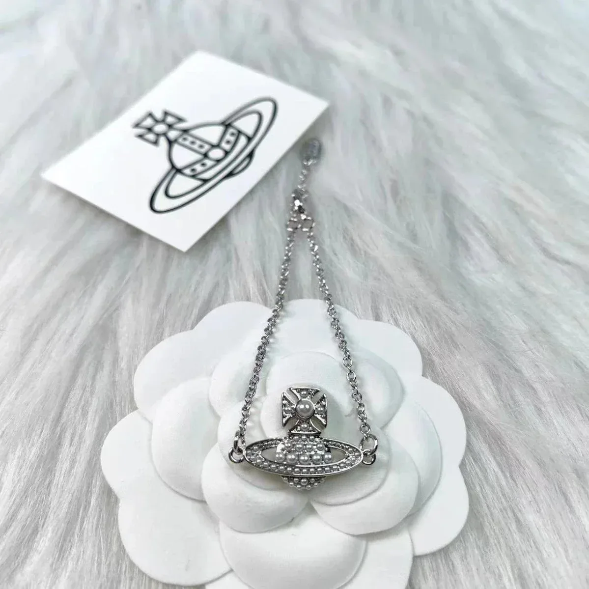 Vivienne Westwood Vivienne Westwood Orb Silver Necklace Silver - 1