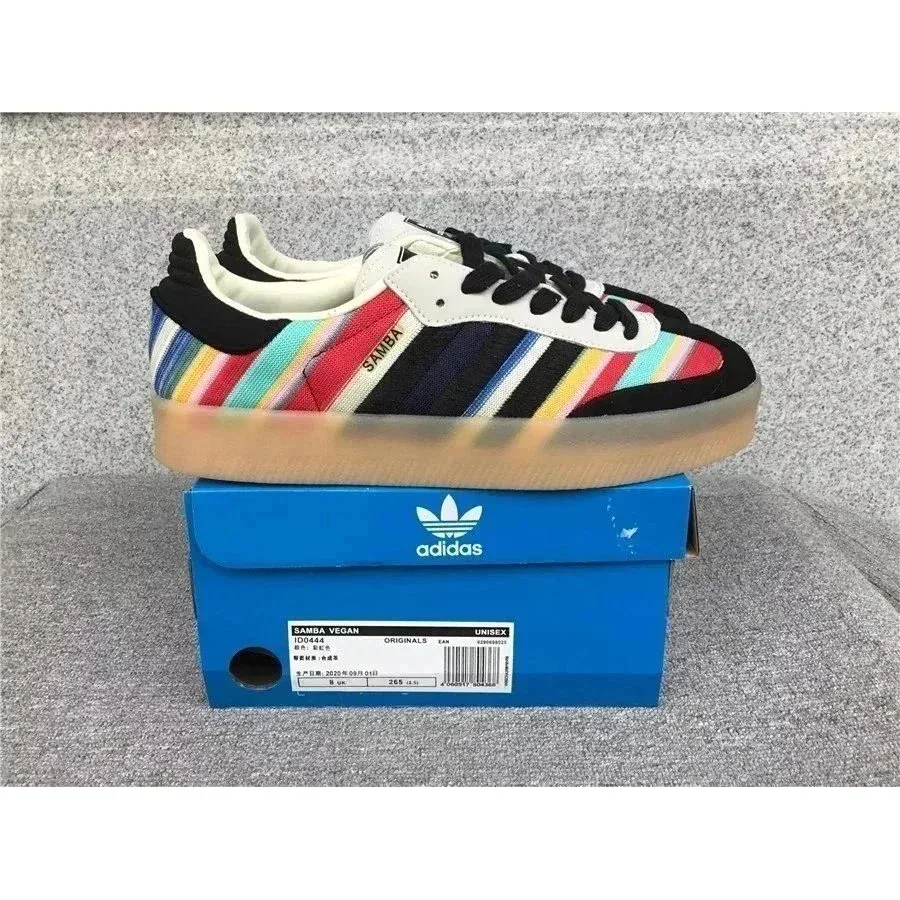 Adidas Adidas Samba Vegan Rainbow Stripe Sneakers Multicolor - 1