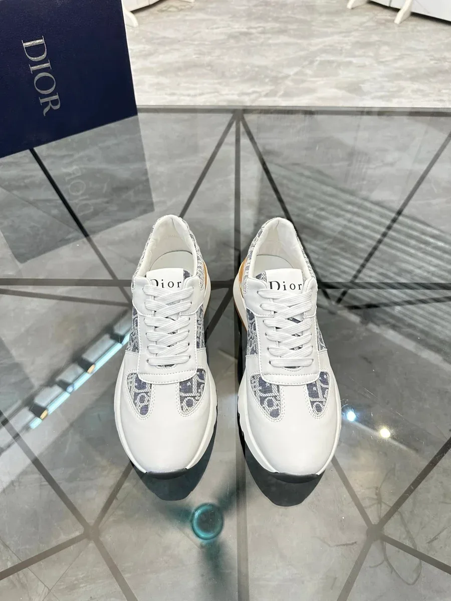 Dior Dior Air Force 1 White Sneakers White