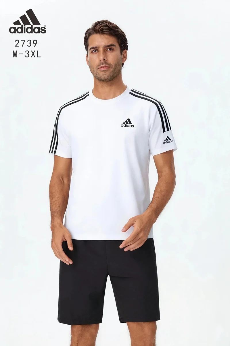Adidas Adidas White Classic T-Shirt Men White - 1