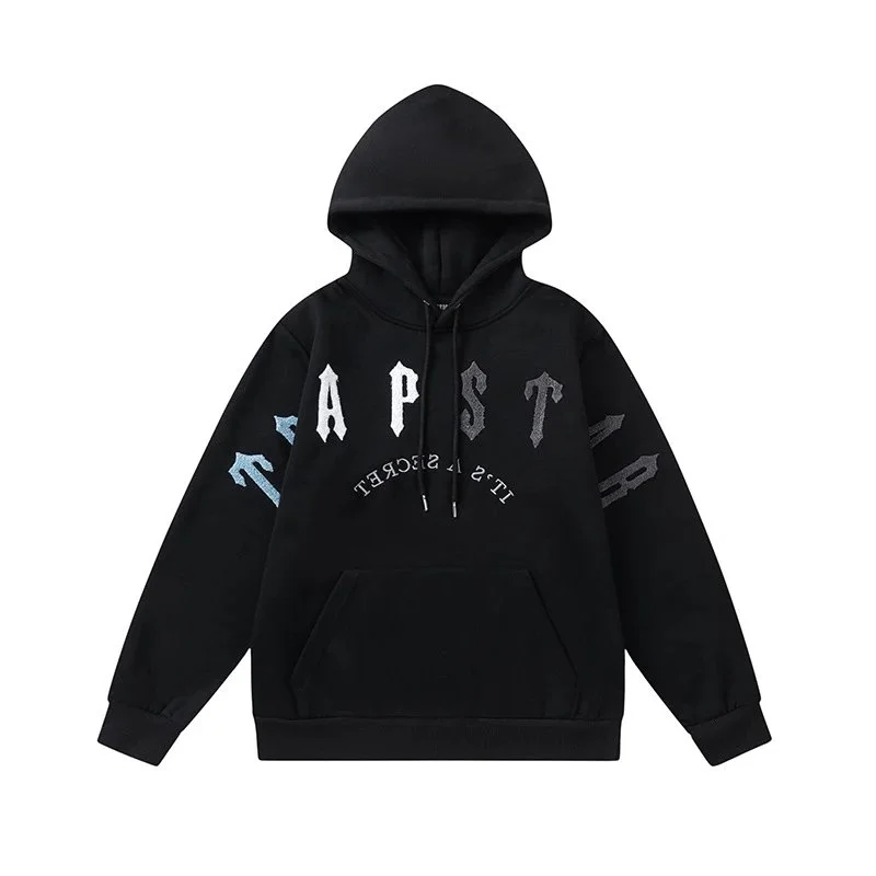 APST APST Black Hoodie with Graphic Print Black - 1